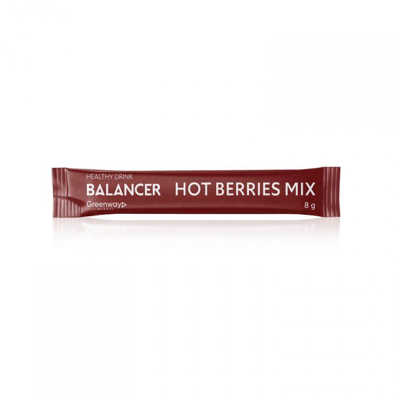 Напиток BALANCER HOT BERRIES MIX со вкусом &laquo;Глинтвейн&raquo;, 10 стиков