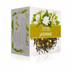 Чай зеленый TEAVITALL ANYDAY CLASSIC &laquo;Жасмин&raquo;, 38 фильтр-пакетов